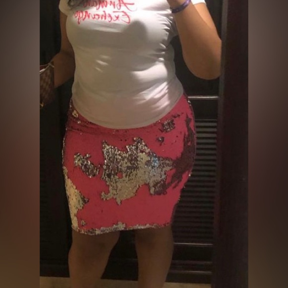 Custom made sequins skirt!!!!